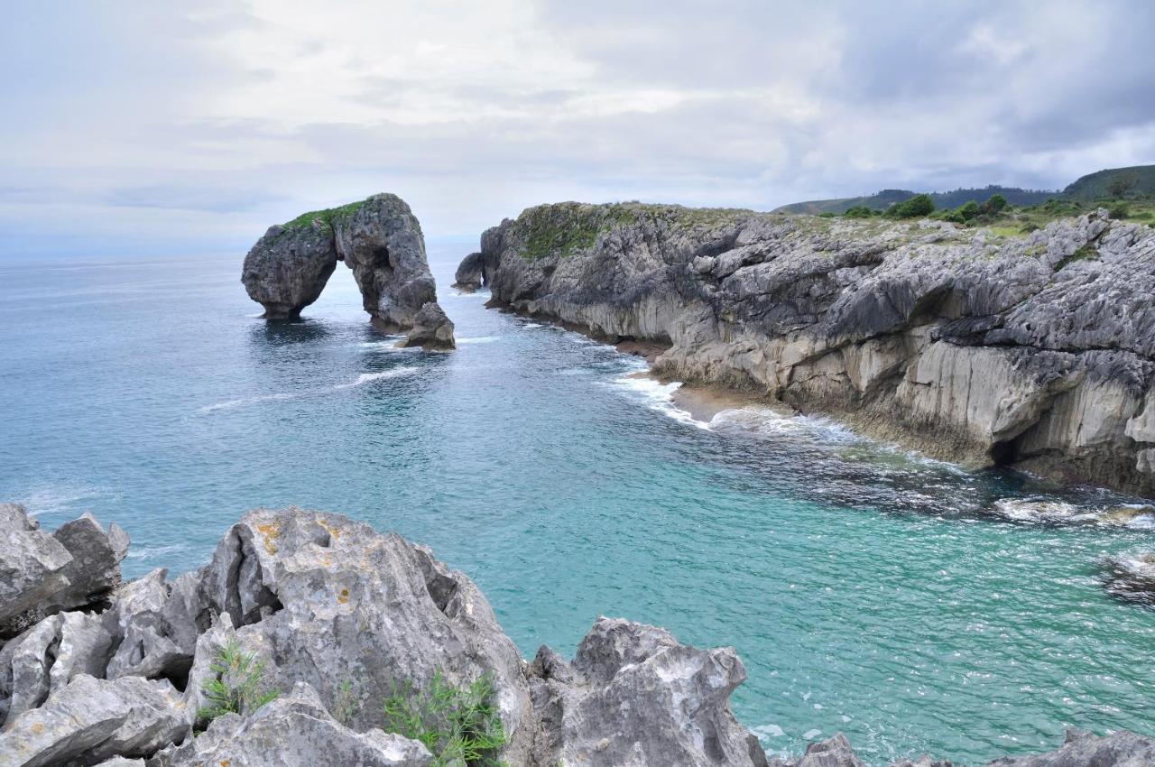 Casa Rural Las Fraguas Llanes, Gulpiyuri, Bufones Ngoại thất bức ảnh